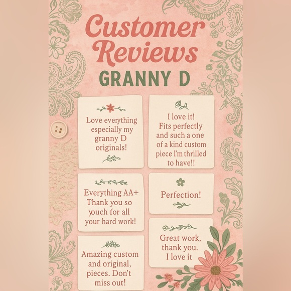 🌸Like This for LIVE SHOW notifications when Granny D goes live🌸🌸🌸 - Picture 4 of 16